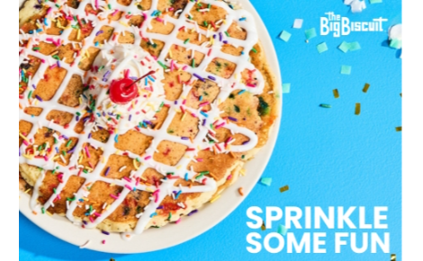Sprinkle Some Fun The Big Biscuit Birthday Cake Pancakes