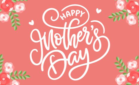 Happy Mothers Day with flowers