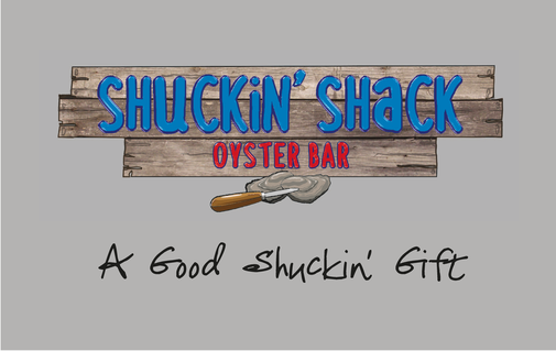 Shuckin shack physical gift card design