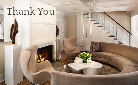 Image of the reception with the text 