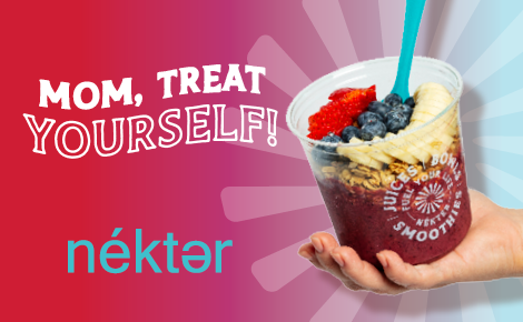 Mom, treat yourself