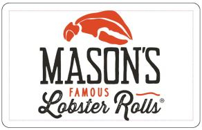 Masons lobster physical gift card design