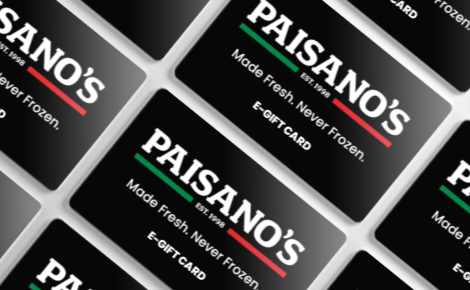 eGift card image of Paisano's eGift Cards