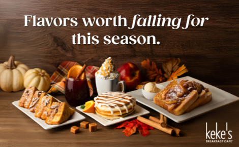 Fall menu.