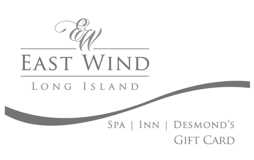 spa at east wind physical gift card design