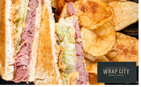 Wrap City Sandwich Company Kingston Bay Sandwich