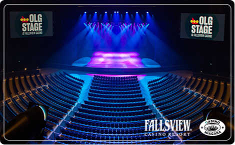 eGift card image of the OLG Stage