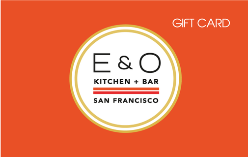 E&O kitchen bar physical gift card design