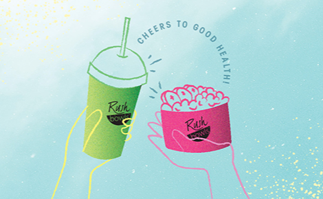 eGift card image with the text "Cheers To Good Health"