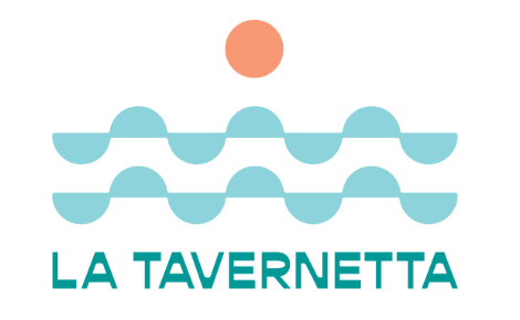 La Tavernetta Logo with Waves and Sun