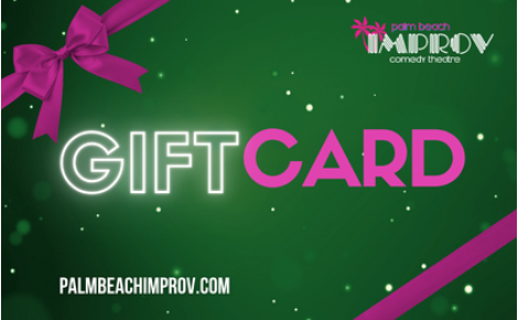Palm Beach Improv gift card