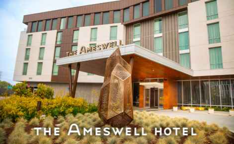 Image of The Ameswell Hotel front entrance