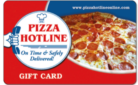 eGift card image with the Pizza Hotline logo