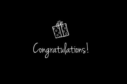 Congratualtions