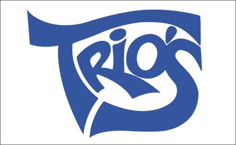 Trio's Restaurant Logo on a white background