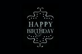 Happy Birthday