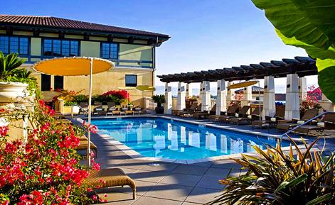 Day time swimming pool shot