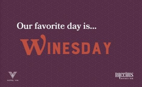 Our Favorite Day is Winesday Gift Card Design
