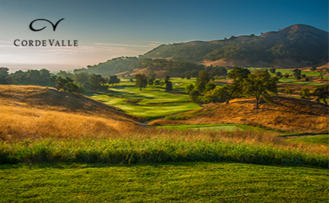 Gift card image of Tee 9 with the CordeValle Logo