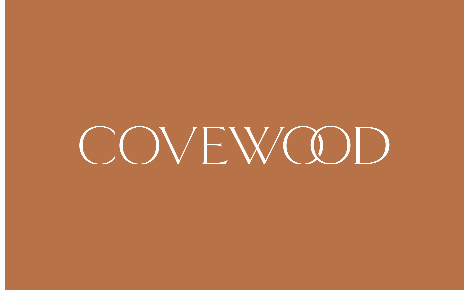 Gift card image of the Covewood logo 