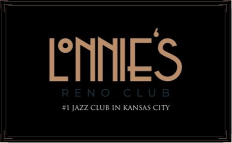 Image of the Lonnie's Reno Club Logo on a black background with the text 