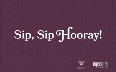 Sip, Sip Hooray Gift Card Design