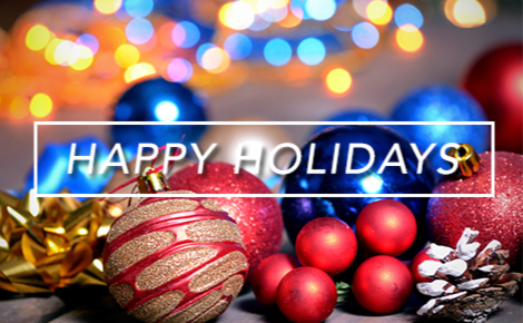 HAPPY HOLIDAYS