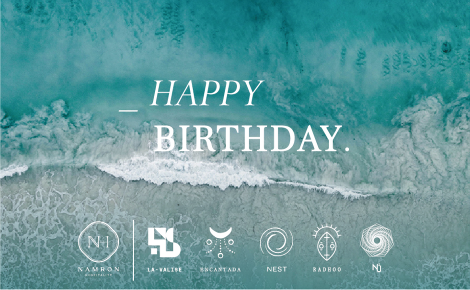 eGift card image of the sea with the text 