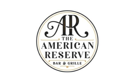 eGift card image of The American Reserve Bar and Grill logo on a white background 