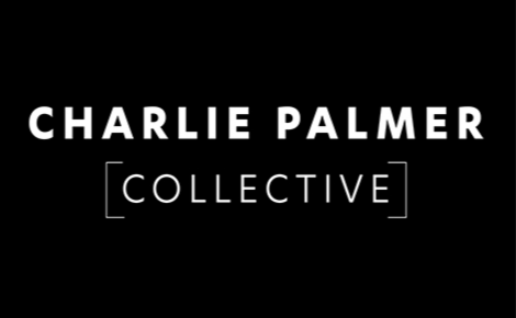 Gift card image of the Charlie Palmer collective in white on a black background