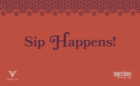 Sip Happens Gift Card Design