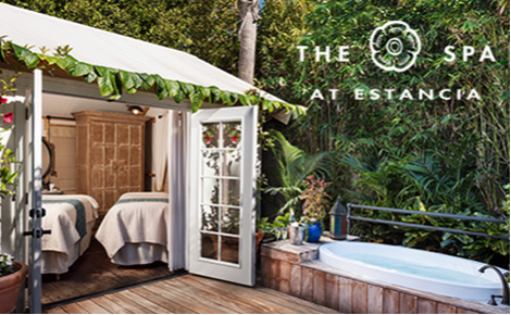 eGift card image of the spa with The Spa at Estancia logo