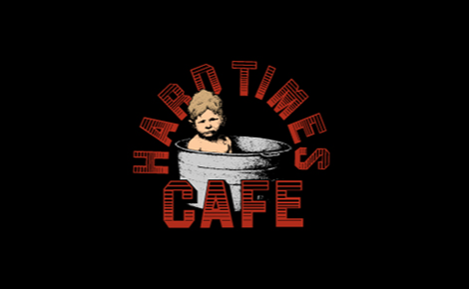 eGift card image of the Hard Times Café logo on a black background