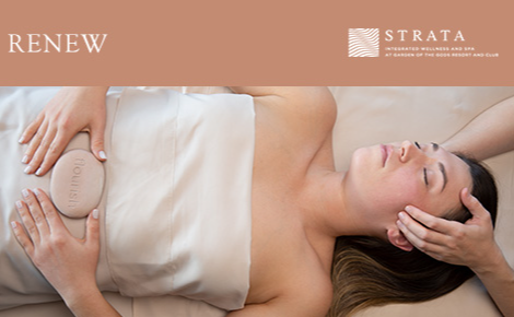 eGift card image of a lady having a massage with the text 