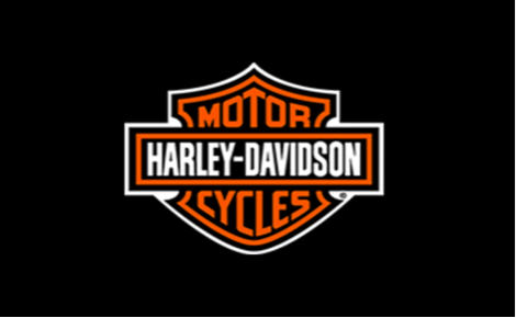 eGift Card image of the Harley-Davidson logo on a black background