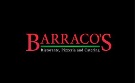 eGift card image of the Barraco’s logo on a black background