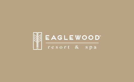 White Eaglewood Logo on gold background.