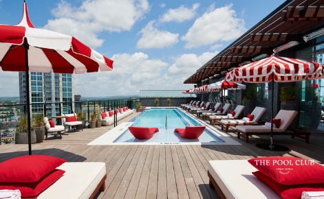 Gift card image of the pool with The Pool Club logo