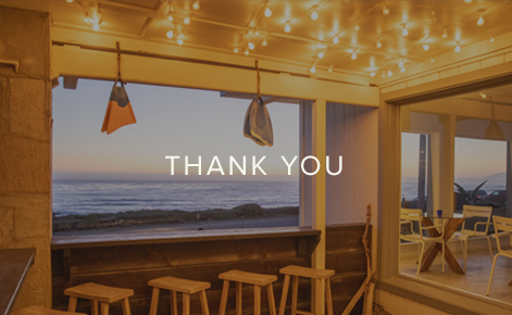 Gift card image of the restaurant with the text “Thank You”