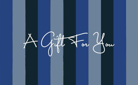 Gift card image with the text “A Gift For You” 