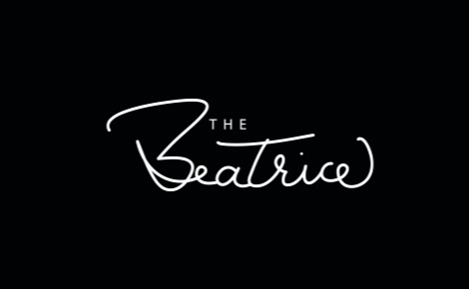eGift card image of The Beatrice logo on a black background