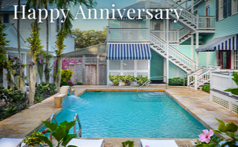 eGift card image of the pool with the text 