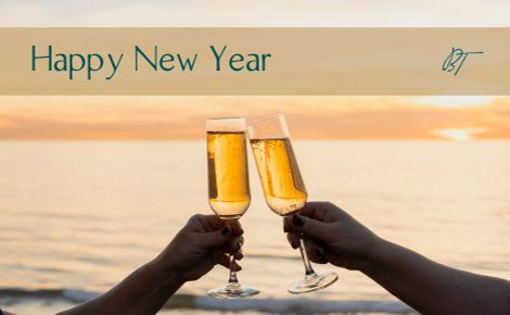 Gift Card showing a photo of two people holding champagne glasses, with a 