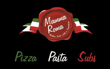 Mamma Roma physical gift card design