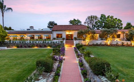 eGift card image of the entrance to the Inn at Rancho Santa Fe