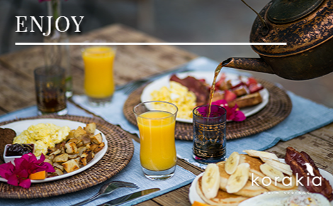 eGift card image of breakfast with the text 