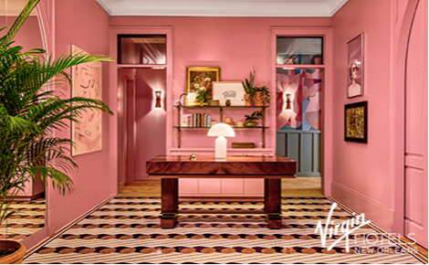 eGift card image of the Commons Club and the Virgin Hotels New Orleans logo