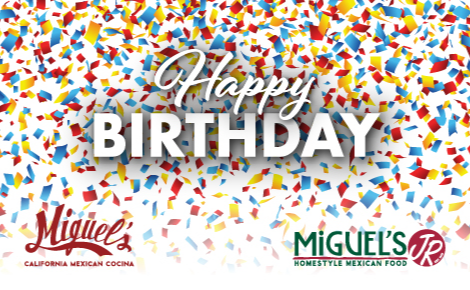 Happy Birthday Gift Card Design