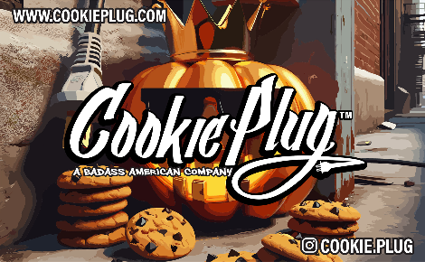 Pumpkin Halloween themed Cookie Plug gift card