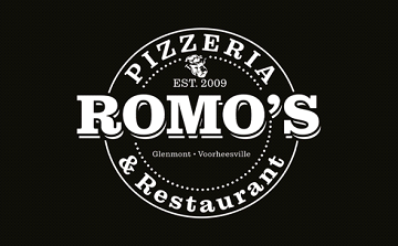 romos pizza gift card design